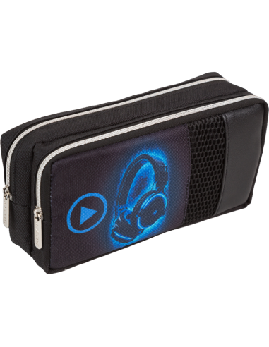 Pinal deVENTE "Headphones", ovaalne, 20x9x6 cm, must