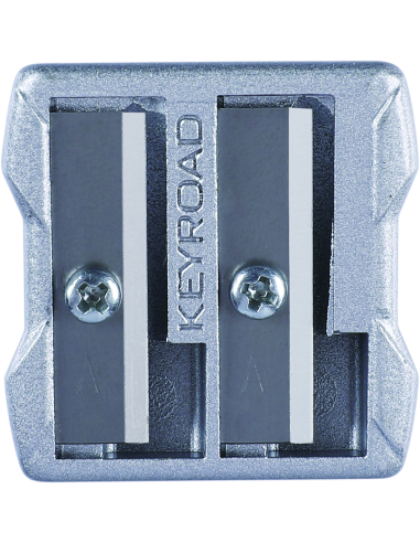Pliiatsiteritaja Keyroad metallist 2-ava, blistris