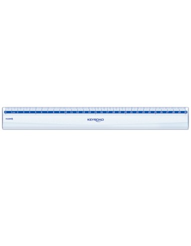 30cm classic plastic ruler, 1pc/OPP bag with header