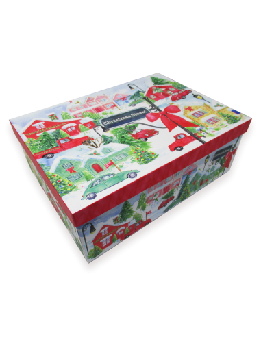 Kinkekarp College 29x21x11.1cm Xmas street