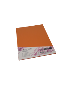 Kartong College A4/20l, 160g/m2,   oranž 2