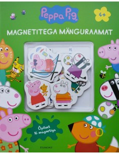 Põrsas Peppa. Magnetitega mänguraamat