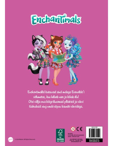 Enchantimals. Värvimisraamat