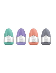 KEYRAOD Metallic collection 1-hole sharpener with eraser, with metallic painting, 1pc/blister card 2