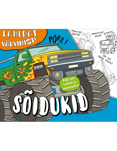 Lahedat värvimist! Sõidukid