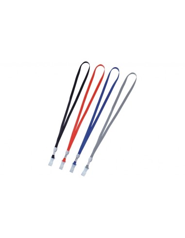 Tekstiilpael Deli 10mm, erivärvid plastkinnitusega (läbipaistev clip)