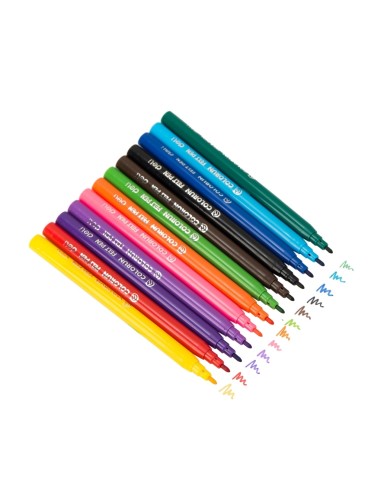 Felt Pen Deli 24 colors assorted