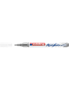 Akrüülmarker edding 5300 hõbedane