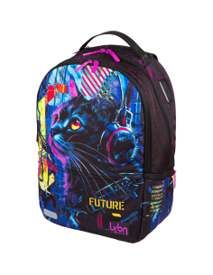 Backpack deVENTE "Cyber Cat", 39x30x17 cm, 19 L, 750 g