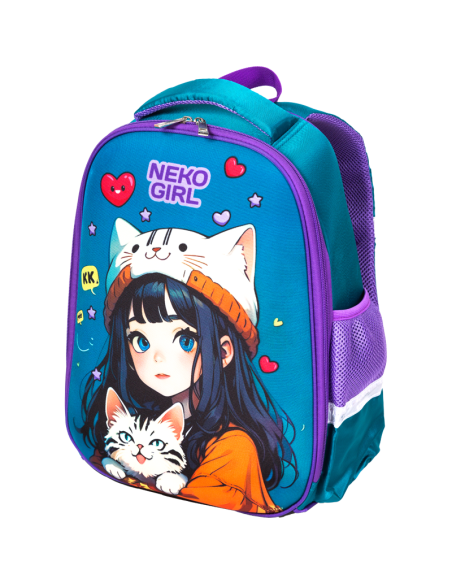 Koolikott Attomex "NekoGirl", 37x28x18 cm, 17 L, 700 g