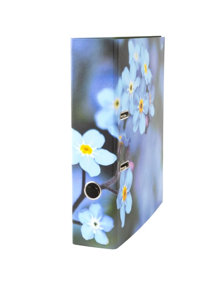 Lever Arch File COLLEGE A4 70mm Paper/Paper, Flowers mix