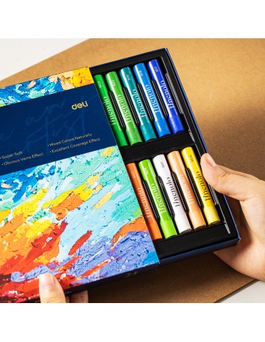 Oil Pastel 18 color ASST.