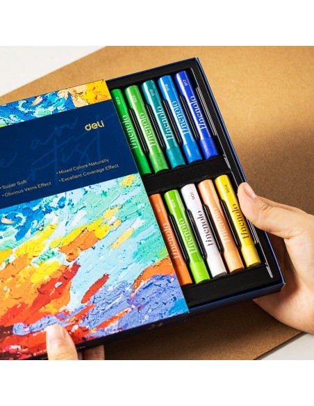 Oil Pastel 18 color ASST.
