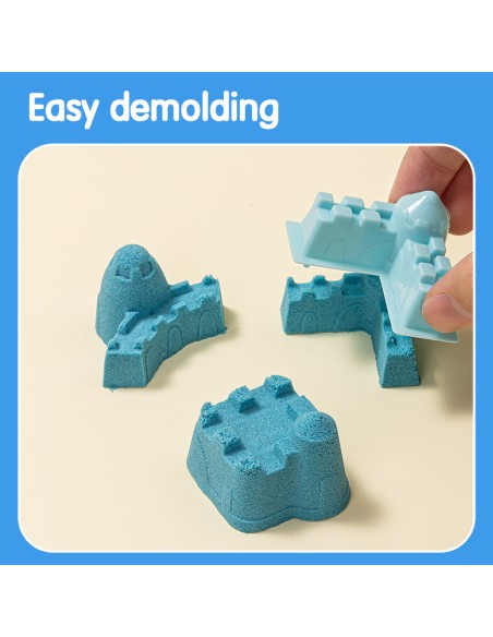 Sand 500g with 6 molds