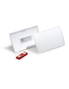 Name Badge Durable 40x75mm with magnet