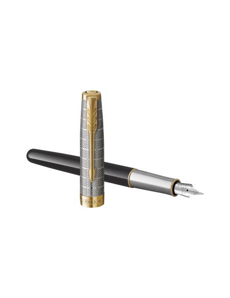 Sulepea kullatud Parker Sonnet Premum Metal & Black Gt