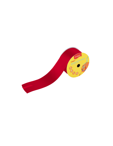 Double satin ribbon, Width 51mm x 25Yards,red 115