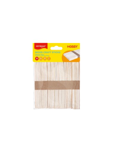 Pulgad puidust Keyroad 114x10mm 50tk naturaalsed