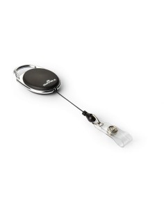 Badge Reel Durable Style black