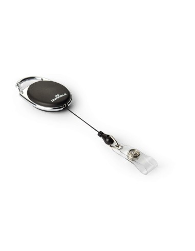 Badge Reel Durable Style black