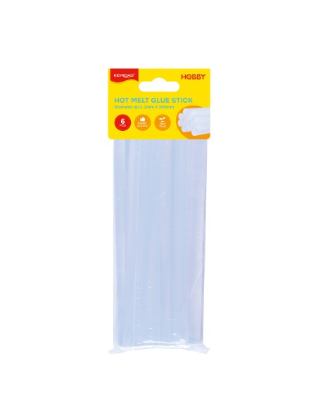 Liimipüstoli liimipulk Keyroad 11.2mmx200mm 6tk/pk