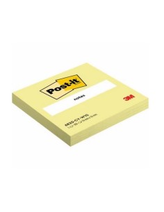 Post-it® Notes, Canary Yellow, 76 mm x 76 mm, 100 Sheets/Pad, 100% PEFC, SGSCH-PEFC-COC-110078