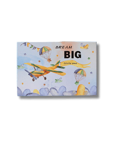 Kinkekarp College 26x19x9cm Airplane
