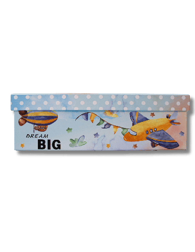 Kinkekarp College 22x15x7cm Airplane