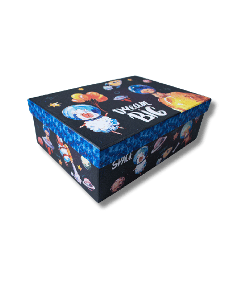 Gift box College 26x19x9cm Outer Space