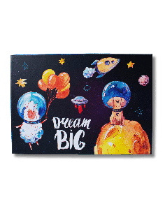 Kinkekarp College 26x19x9cm Outer Space 2