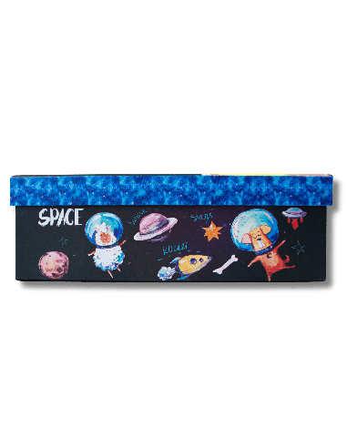 Gift box College 24x17x8cm Outer Space