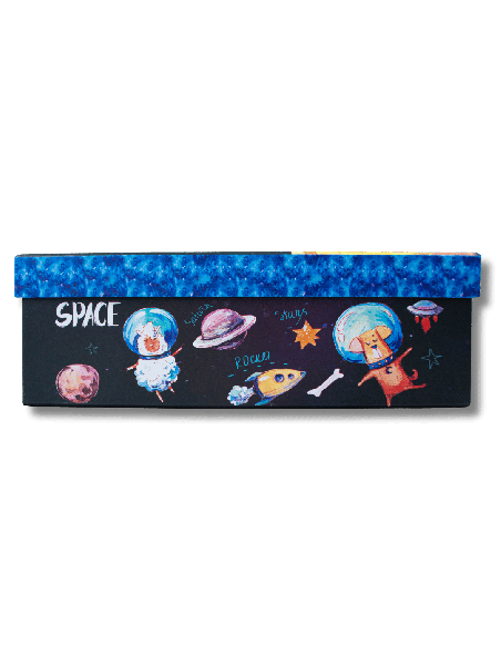 Kinkekarp College 22x15x7cm Outer Space
