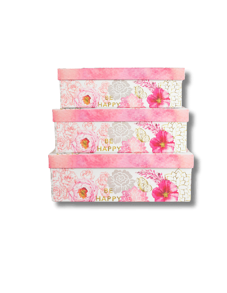 Gift box College 26x19x9cm Floral