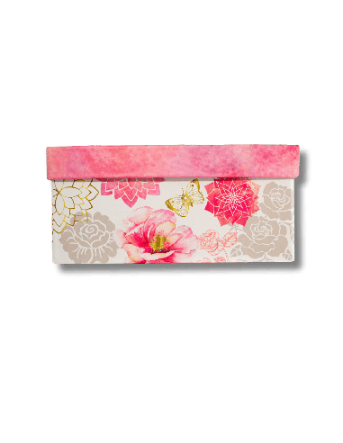 Gift box College 22x15x7cm Floral