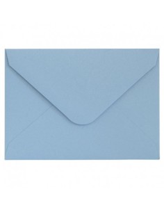Envelope 70x100mm  pastell dark blue, 120g/m2, 10 pcs/pack
