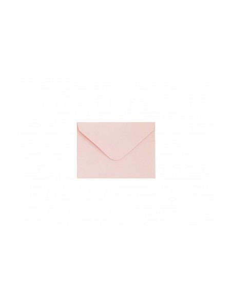 Envelope 70x100mm  pastell   Smooth pink , 120g/m2, 10 pcs/pack