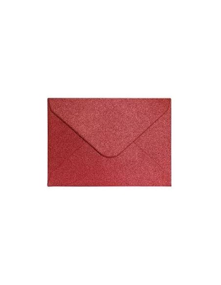 Envelope 70x100mm Pearl red , 150g/m2, 10 pcs/pack