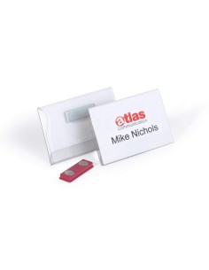 Name Badge Durable 90x60mm with magnet 2