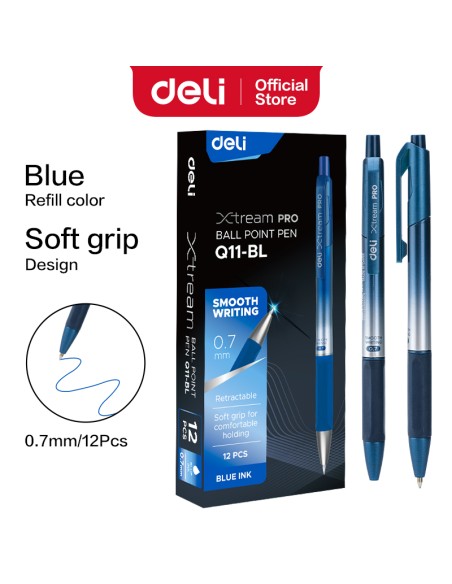 Ball Point Pen Bullet tip:0.7mm; Blue Ink