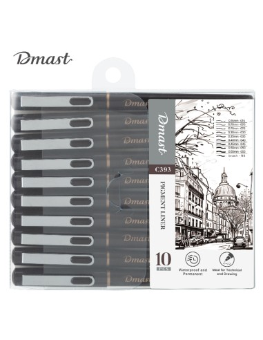 Pigment Liner 10 PCS