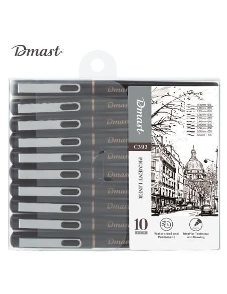 Pigment Liner 10 PCS