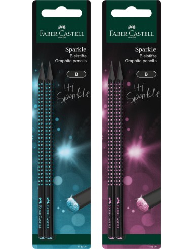 Pencil set Sparkle Midnight bc