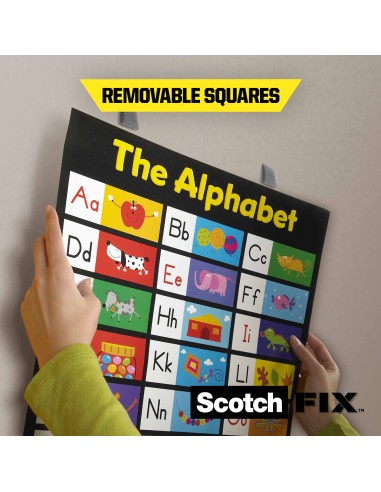 Kinnituspadjad Scotch-FIX™ 108 12,7mm x 12,7mm 64tk/pk