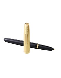 Sulepea kullatud Parker 51 Premium Black GT Fine