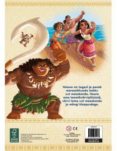 Vaiana 2. Värvimisraamat 2