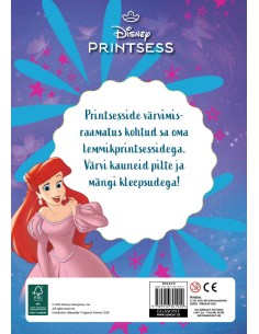 Disney Printsess. Värvimisraamat. Kuninglikul ballil 2