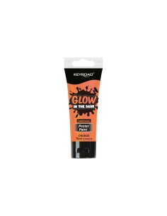 Plakativärv Keyroad 75ml, pimedas helendav, oranz