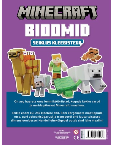 Minecraft. Bioomid. Seiklus kleebistega