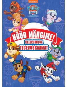 Paw Patrol. Nüüd mängime. Kleepsudega tegevusraamat