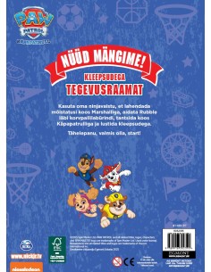 Paw Patrol. Nüüd mängime. Kleepsudega tegevusraamat 2